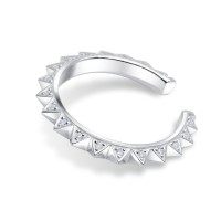 Spike Crystal Ear Cuff EC-1386